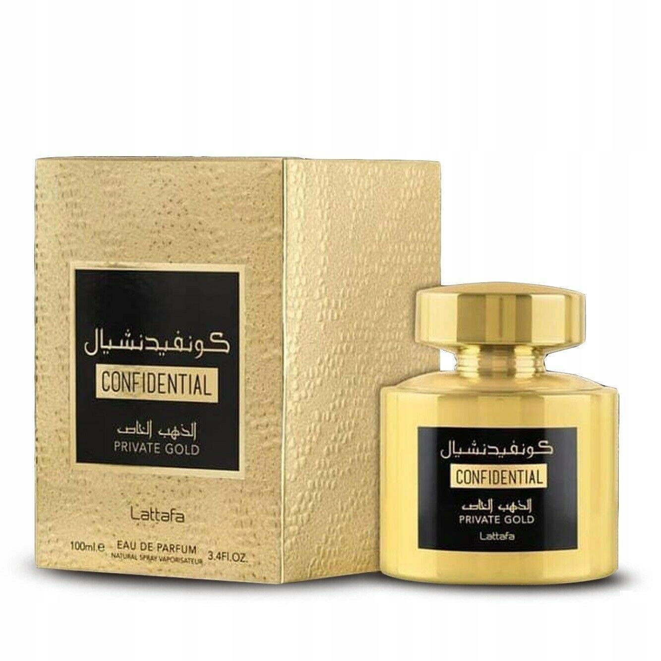 Lattafa Confidential Private Gold 100 ml EDP - obrazek 2