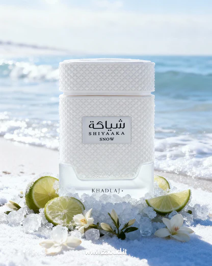 Khadlaj Shiyaka Snow 100ml EDP - obrazek 3